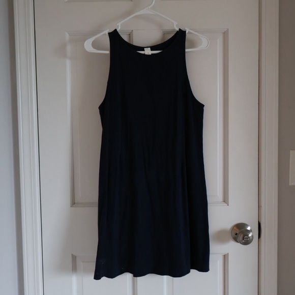 Lululemon Organic Cotton Cinched-Waist Dress True Navy Size Small - Picture 2 of 6